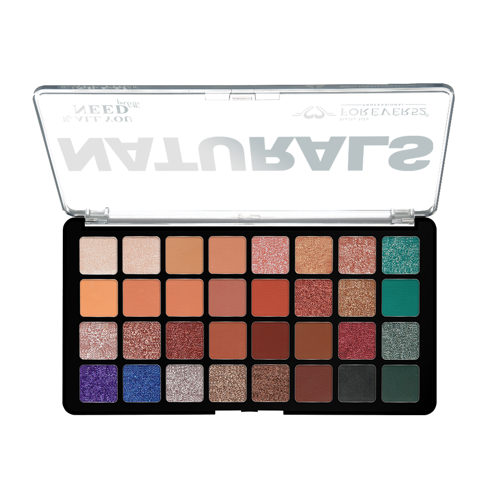 Daily Life Forever52 Naturals The All You Need 32 Shades Eyeshadow Palette| Highly Pigmented and Blendable | Multicolor | Matte and Shimmer Finish (48g) (Sunset Dream-02, 48g)