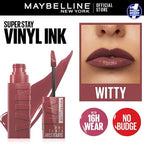 Maybelline Superstay Vinyl Ink Liquid Lipstick, Awestruck | High Shine That Lasts for 16 HRs