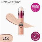Maybelline New York Instant Age Rewind Dark Circles Treatment Concealer - Medium, Packed with Goji Berry & Haloxyl, Bright & Refreshed eyes, Erase dark circles & fine lines, Long Lasting Concealer, 6g