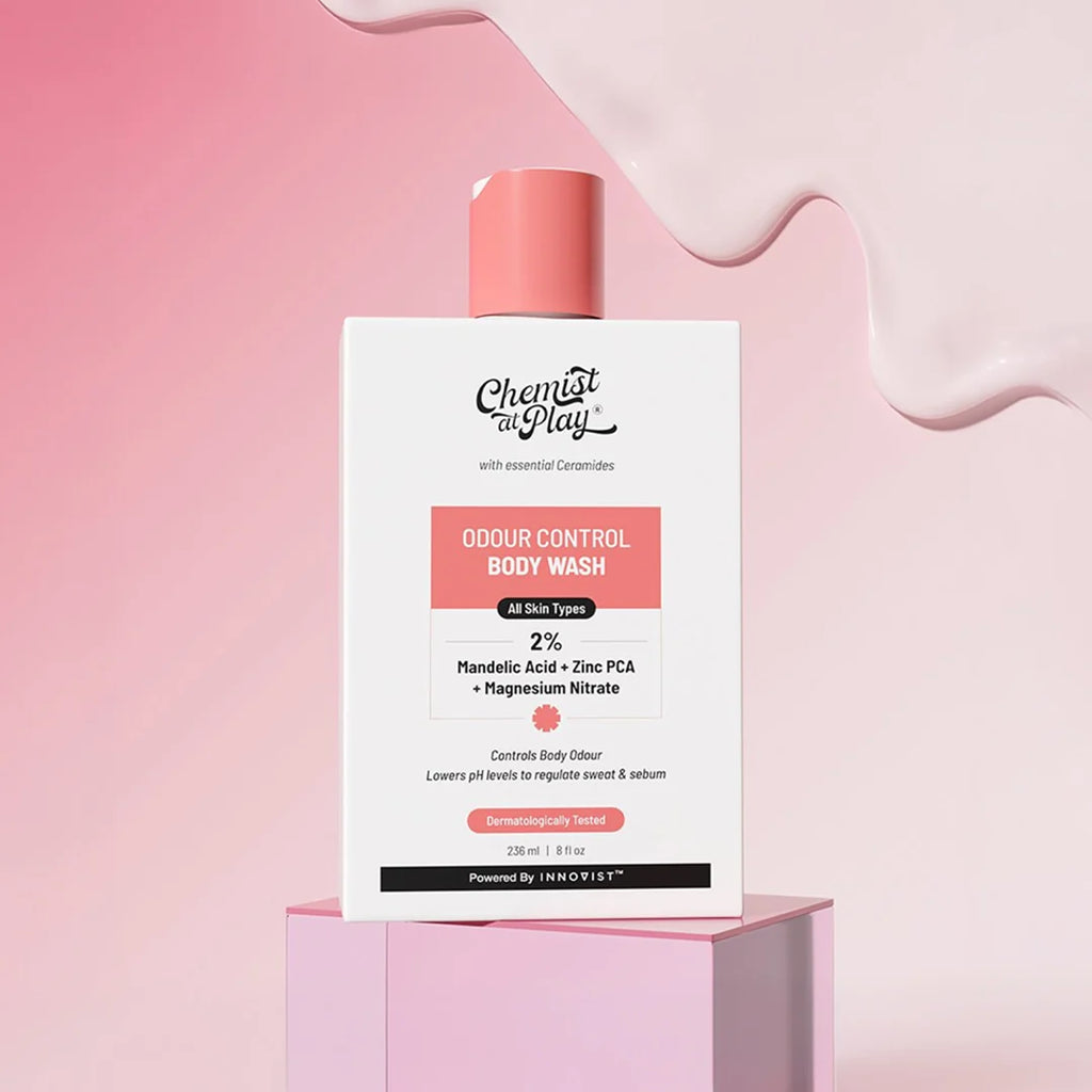 CHEMIST AT PLAY 2% Mandelic Acid Odour Control Body Wash. 236 ml
