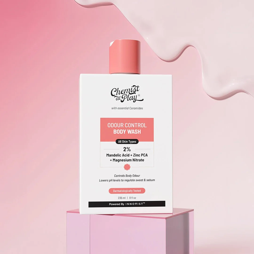 CHEMIST AT PLAY 2% Mandelic Acid Odour Control Body Wash. 236 ml