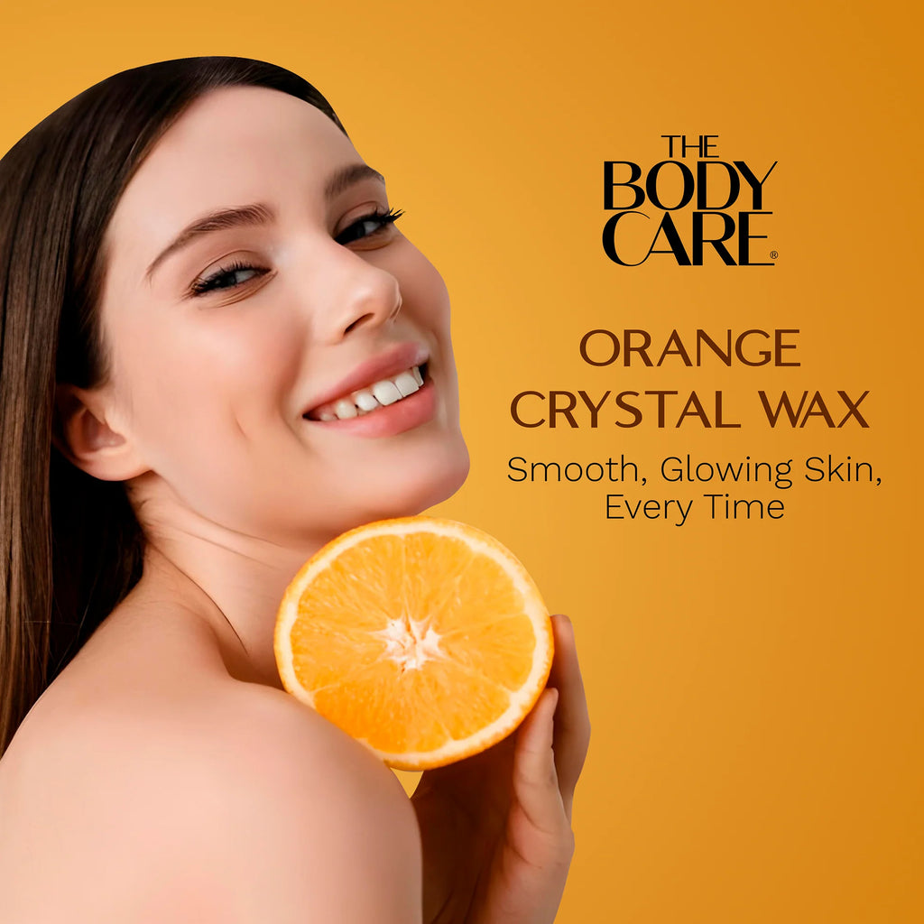 The Body Care Orange Crystal Wax