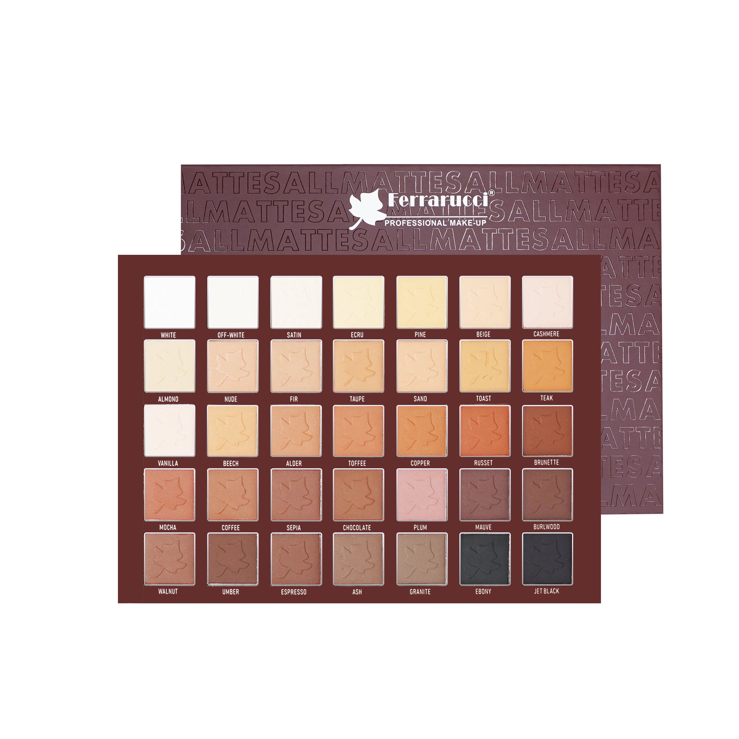 FERRARUCCI All Matte 35 color Eye Shadow Palette.