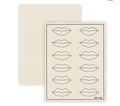Practice sheet for PMU (Permanent Makeup)