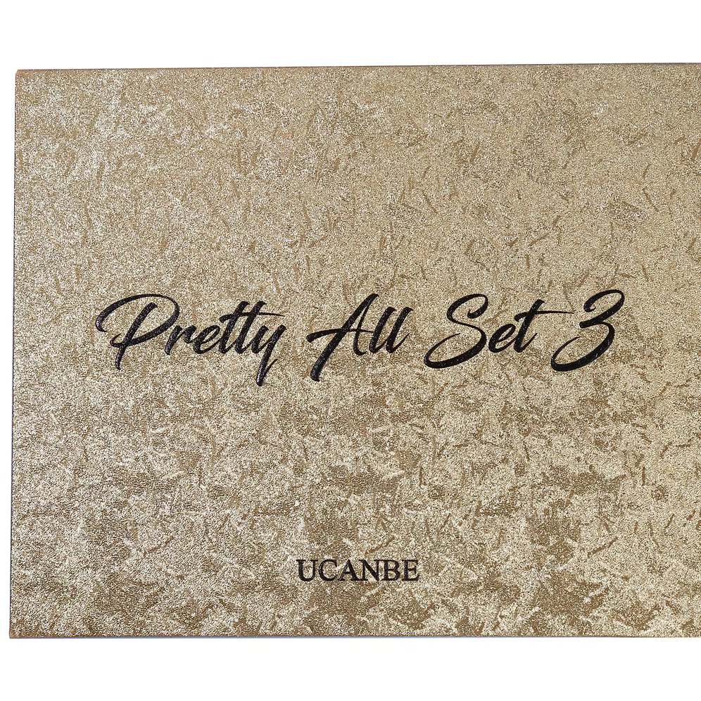 UCANBE Pretty All Set 3 Eyeshadow Palette.