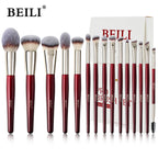 BEILI PRO BRUSH SET Essentials Collection. This 15-piece