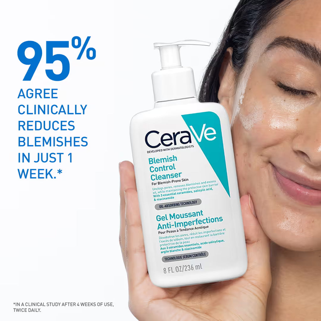 CeraVe Blemish Control Cleanser with 2% Salicylic Acid (236 ml)