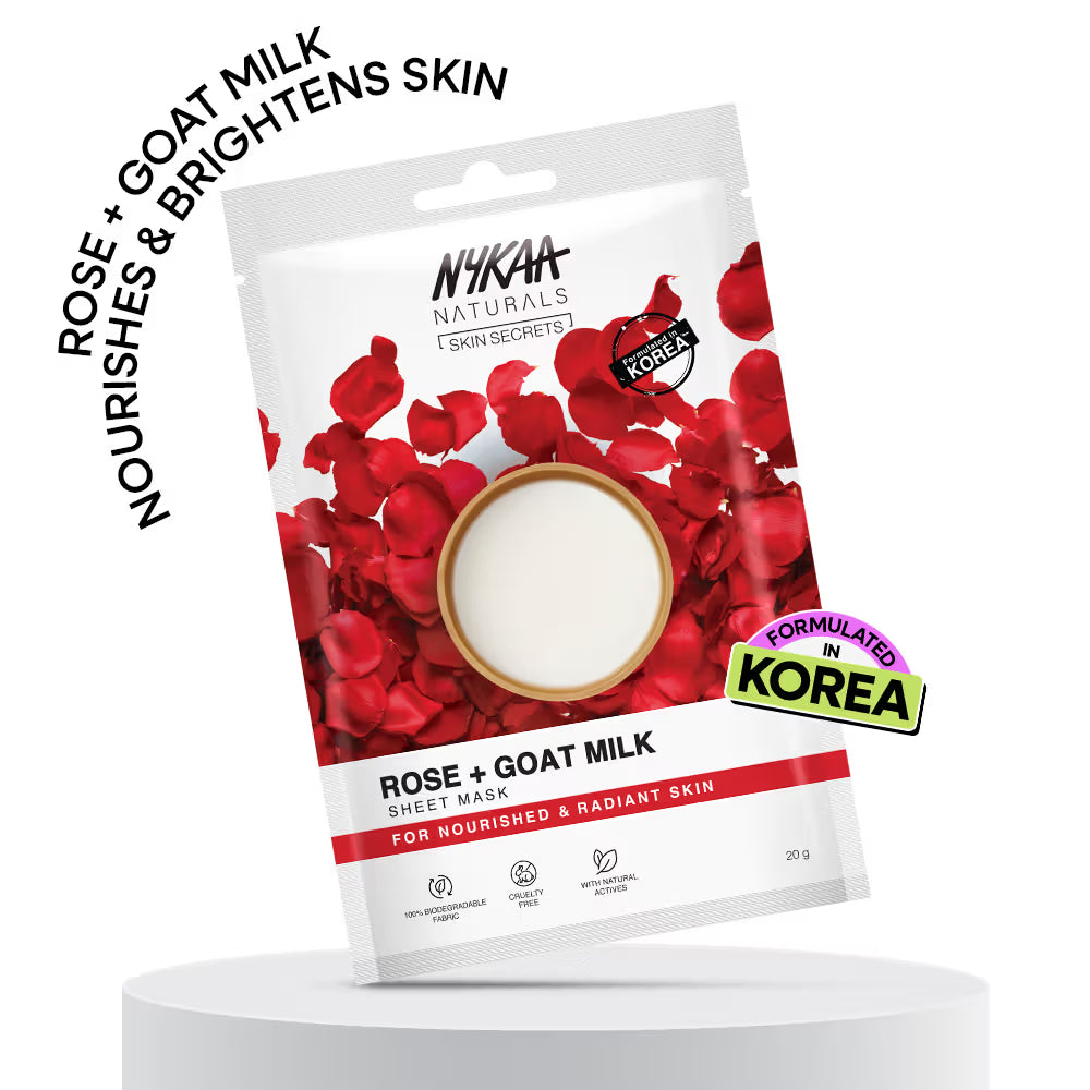 Nykaa Sheet Mask.