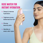 Nykaa Skin Rose Water Toner Mist with Hyaluronic Acid for Intense Hydration & Skin Barrier Repair (100ml)