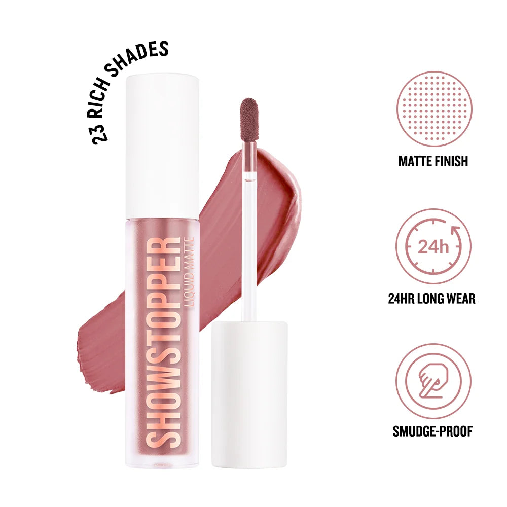 Daily Life Forever52 Showstopper Liquid Lipstick - Long-lasting up to 24 Hours Stay |Matte Finish |Vegan & Cruelty Free