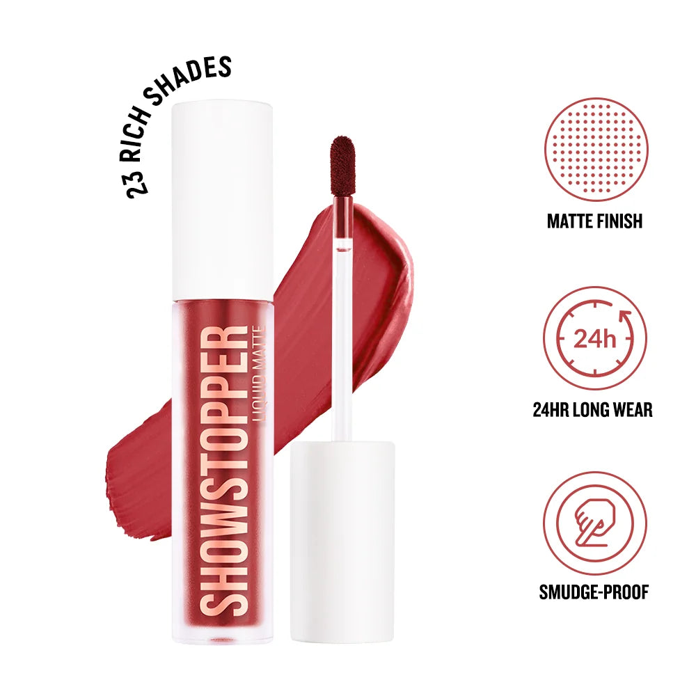 Daily Life Forever52 Showstopper Liquid Lipstick - Long-lasting up to 24 Hours Stay |Matte Finish |Vegan & Cruelty Free