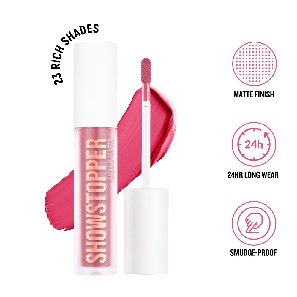 Daily Life Forever52 Showstopper Liquid Lipstick - Long-lasting up to 24 Hours Stay |Matte Finish |Vegan & Cruelty Free