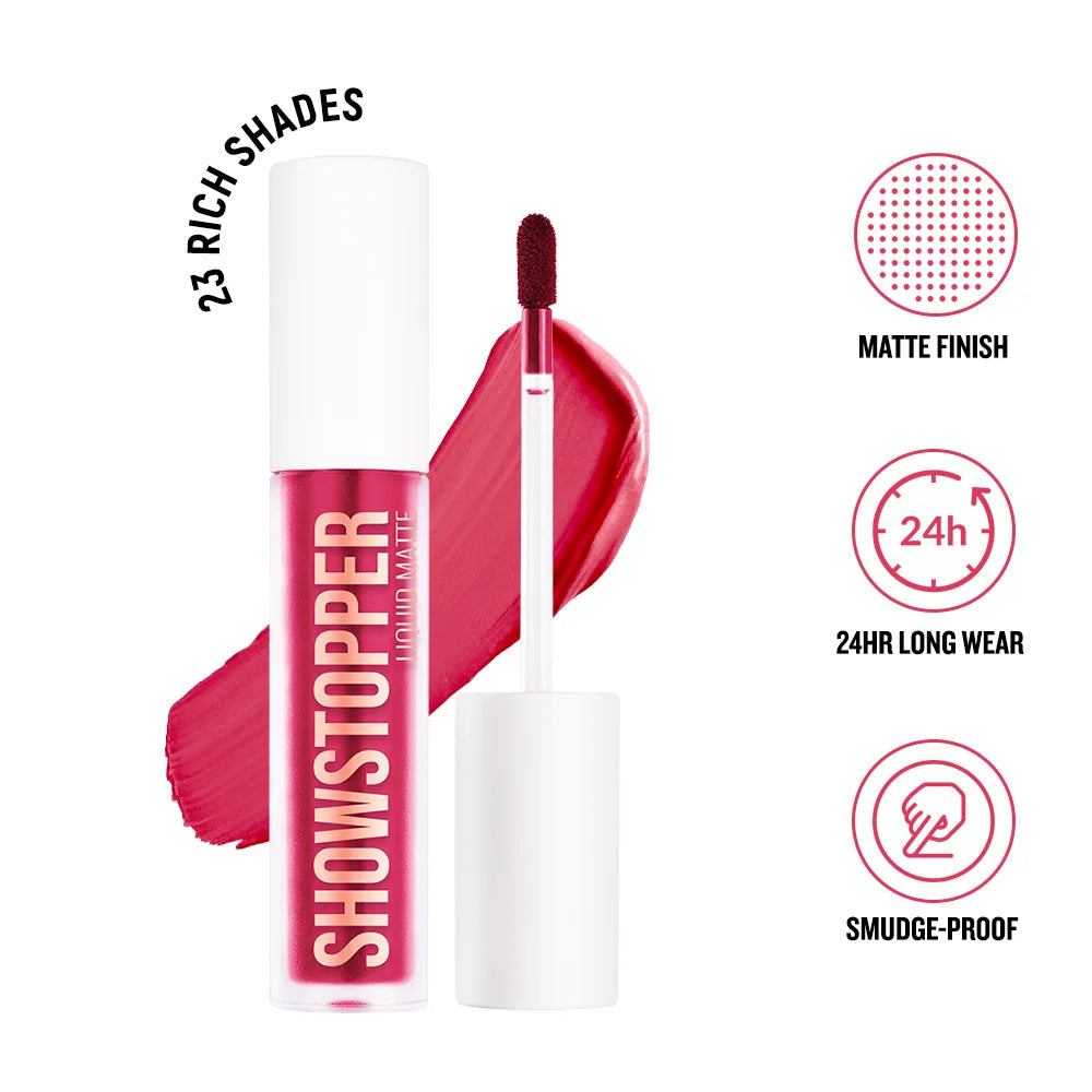 Daily Life Forever52 Showstopper Liquid Lipstick - Long-lasting up to 24 Hours Stay |Matte Finish |Vegan & Cruelty Free