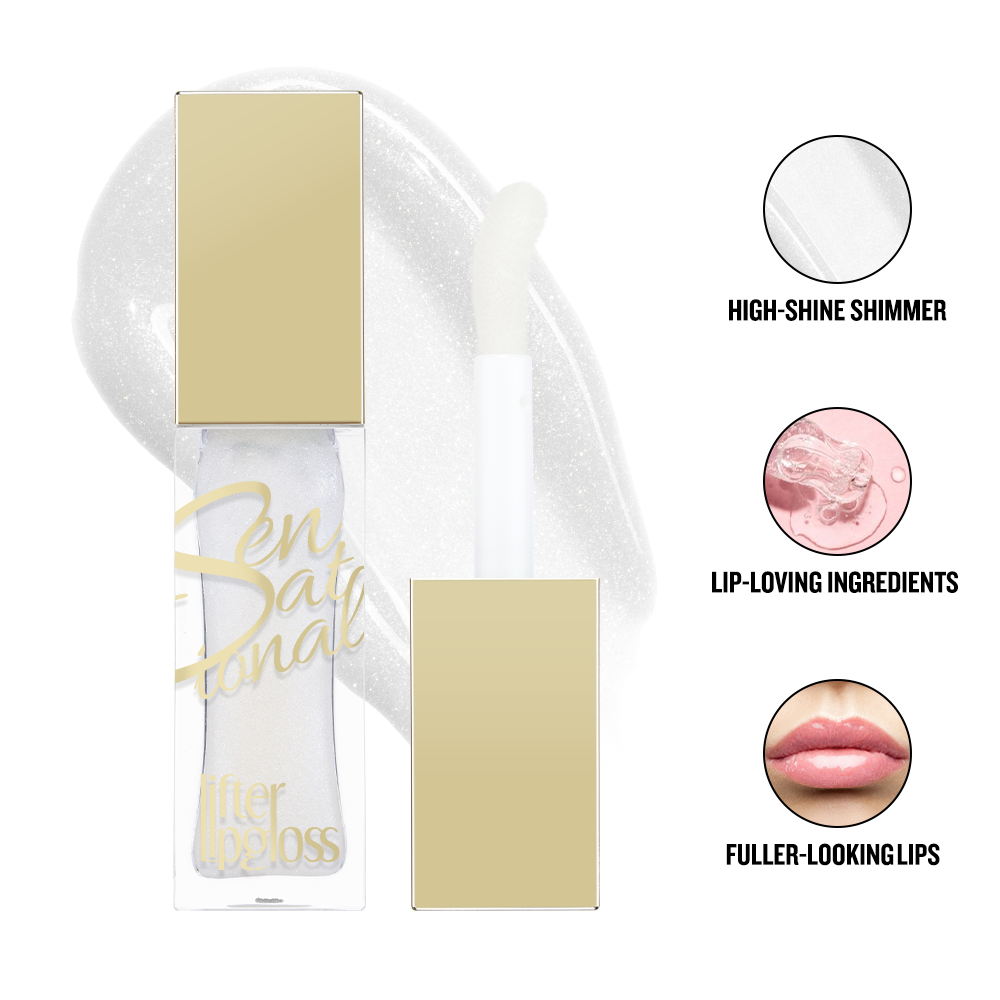 Daily Life Forever52 Sensational Lifter Lip Gloss | High-Shine, Hydrating & Non-Sticky | Infused with Hyaluronic Acid, Coconut Fruit Extract & Castor Seed Oil | Fuller, Smooth, Radiant Lips