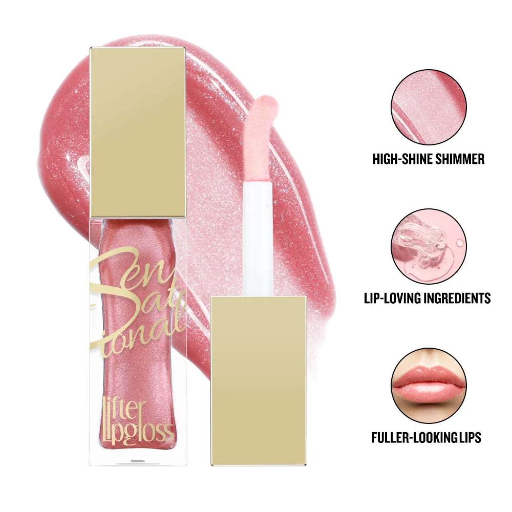 Daily Life Forever52 Sensational Lifter Lip Gloss | High-Shine, Hydrating & Non-Sticky | Infused with Hyaluronic Acid, Coconut Fruit Extract & Castor Seed Oil | Fuller, Smooth, Radiant Lips