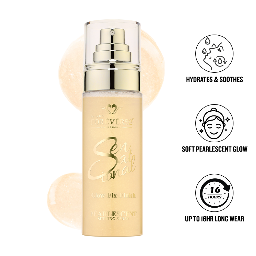 Daily Life Forever52 Sensational Glow Fix Finish Pearlescent Setting Spray.
