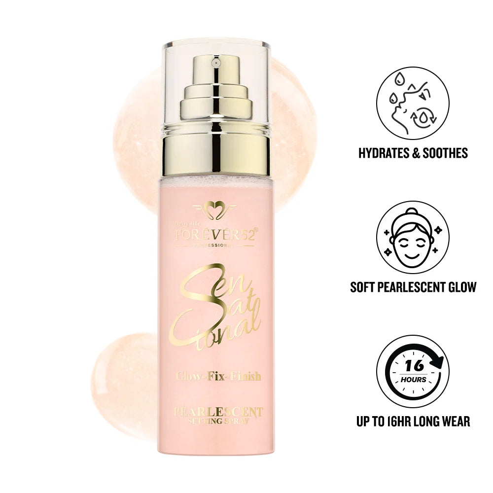 Daily Life Forever52 Sensational Glow Fix Finish Pearlescent Setting Spray.