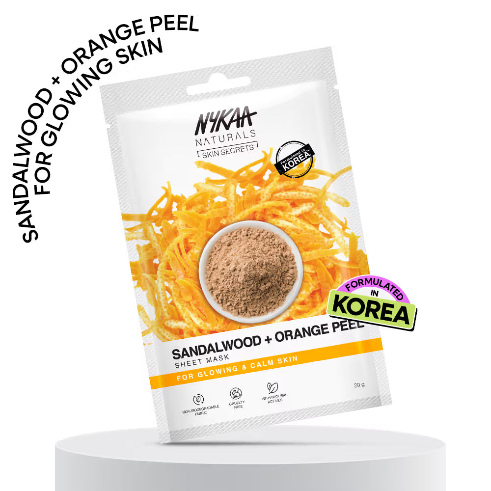 Nykaa Sheet Mask.