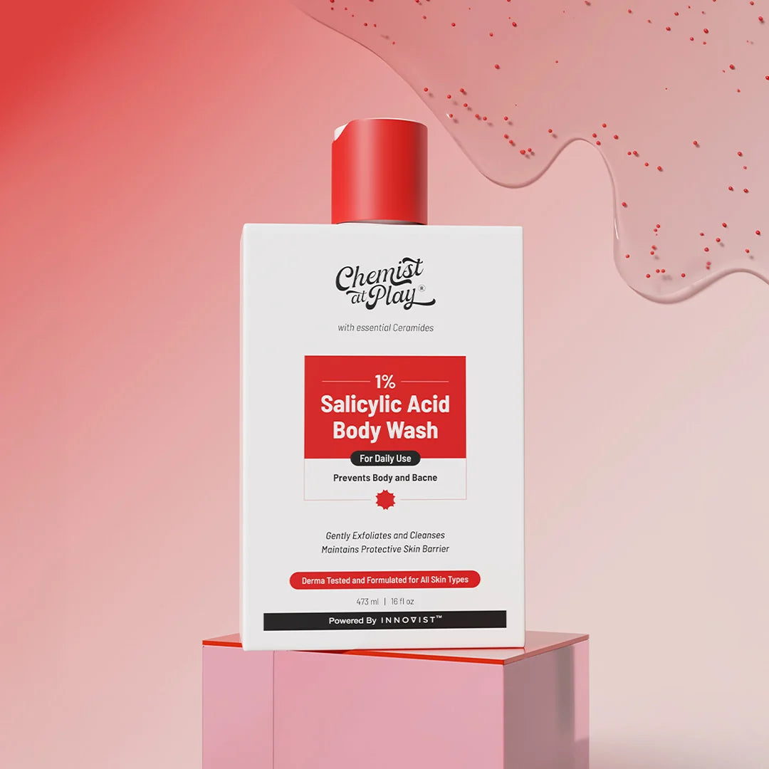 CHEMIST AT PLAY 1% Salicylic Acid Body Wash.473 ml