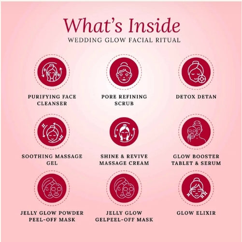 FYC PROFESSIONAL WEDDING GLOW FACIAL RITUAL | BRIGHTENING + HYDRATING + ILLUMINATING + PEPTIDES + CERAMIDES + HYALURONIC ACID 185g