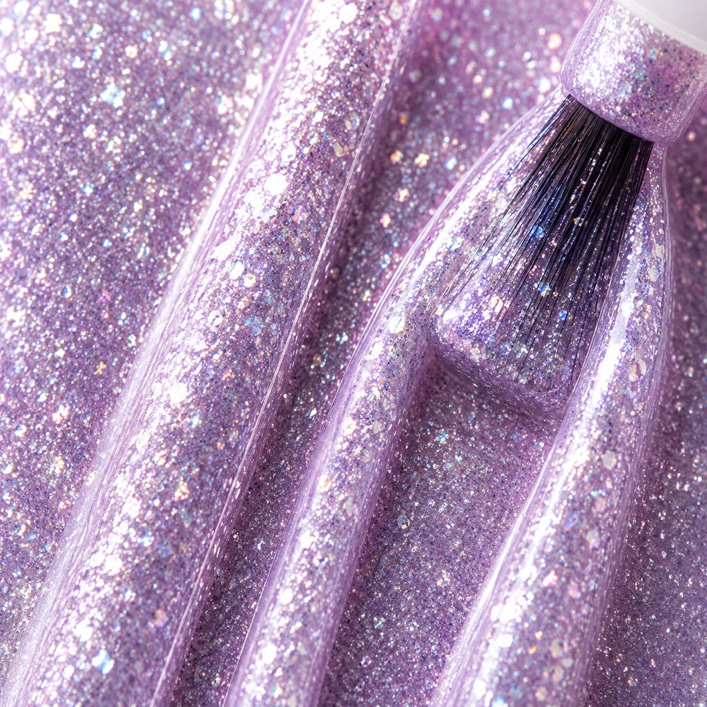 Mynk Glitter Nail Gel Polish.