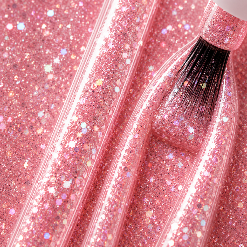 Mynk Glitter Nail Gel Polish.