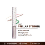 Charmacy Milano Stellar Duo-Chrome Eyeliner - Twilight 3, Smudgeproof, Quick Dry & Long Lasting Eyeliner, Vibrant Eye Makeup For Women, 8 Shades (1.5 gms)