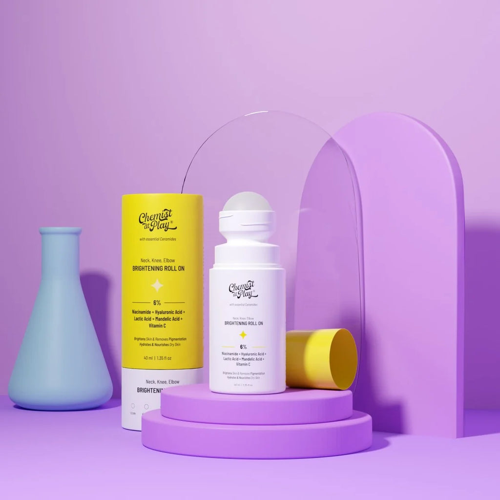 CHEMIST AT PLAY Neck, Knee & Elbow Brightening Roll On.