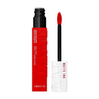 Maybelline New York Superstay Matte Ink Liquid Lipstick - 16H Longwear Matte | Entrepreneur, 5ml
