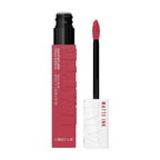 Maybelline New York Superstay Matte Ink Liquid Lipstick - 16H Longwear Matte | Entrepreneur, 5ml