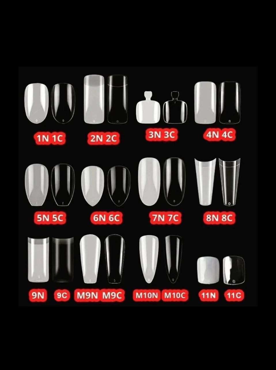 Get professional-looking nails instantly with our bulk pack of 500 nail tips. Ideal for salons, nail artists, and beauty enthusiasts, this comprehensive collection offers endless design possibilities.