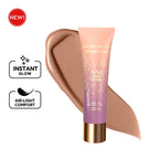 FACES CANADA Strobe CC Tint Mini - Paradise Vibes 01, 18ml | 5-in-1 Serum + Moisturizer + Primer + BB/CC Cream + Strobe Cream | Lightweight | Radiant Dewy Glass Skin Glow | Niacinamide & Hyaluronic Acid | For Fair To Light Skin