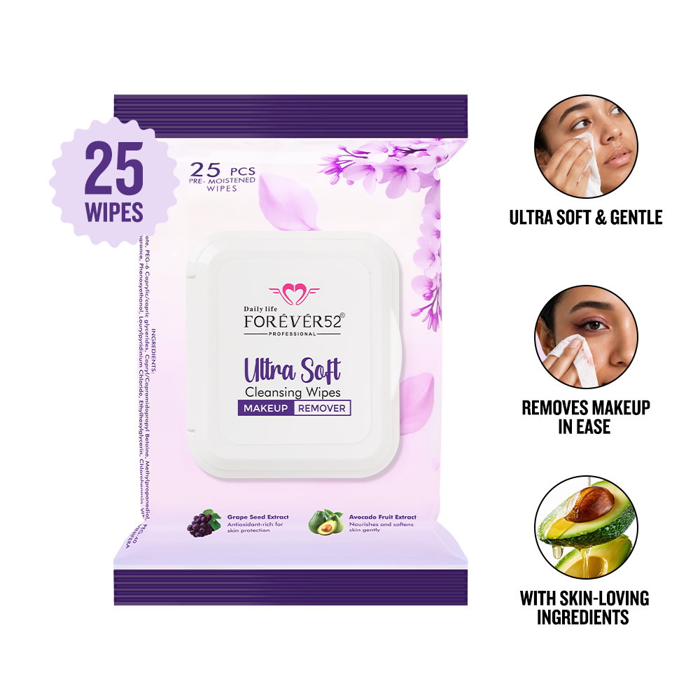 Daily Life Forever52 Ultra Soft Cleansing Wipes.