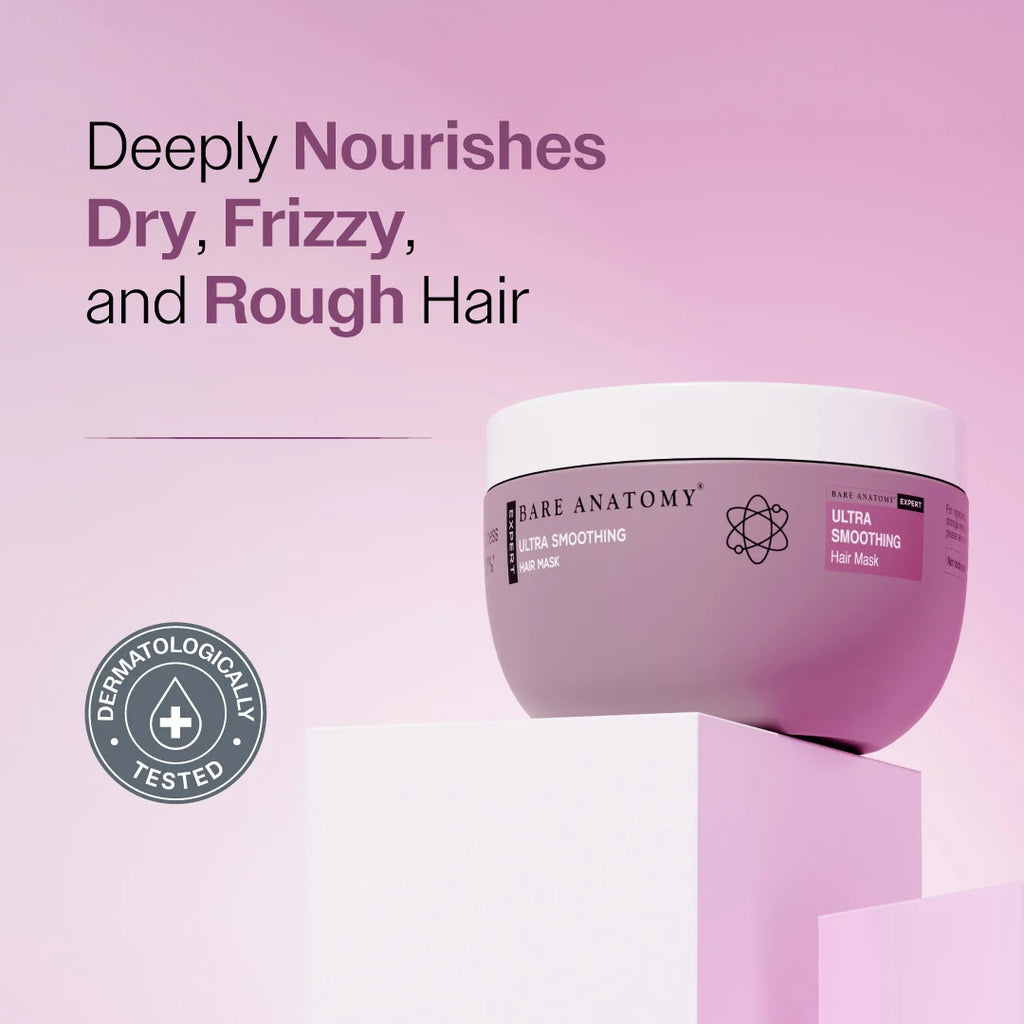 BARE ANATOMY Ultra Smoothing Hair Mask.