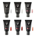 Vinimay Polygel Tubes for Nails Extensions Nail Art Manicure Acrylic gel Varnish (White, Clear, Pink)
