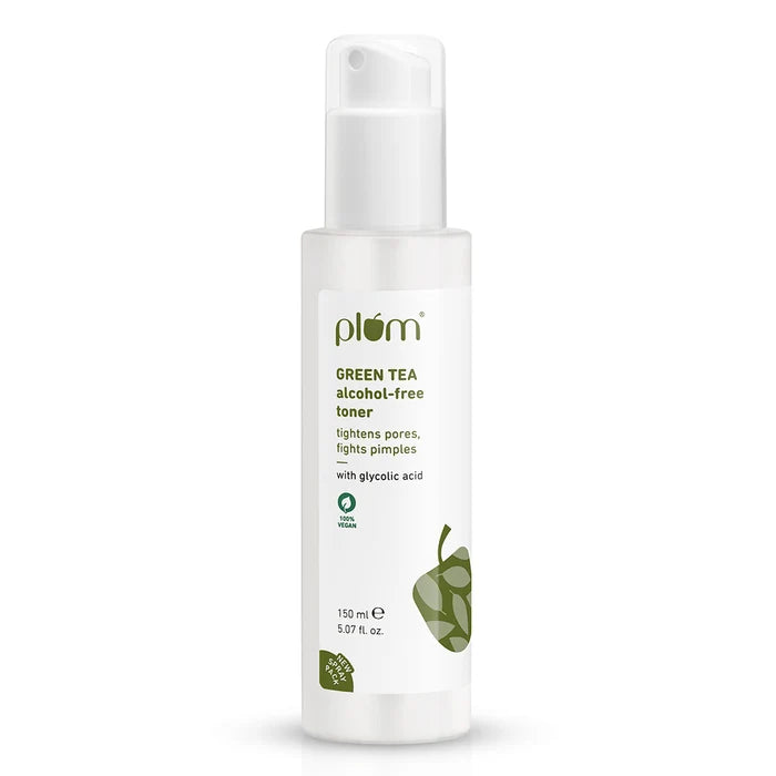 PLUM GREEN TEA ALCOHOL- FREE TONER | TIGHTENS PORES, FIGHTS PIMPLES 150ml 5.07 fi. oz.