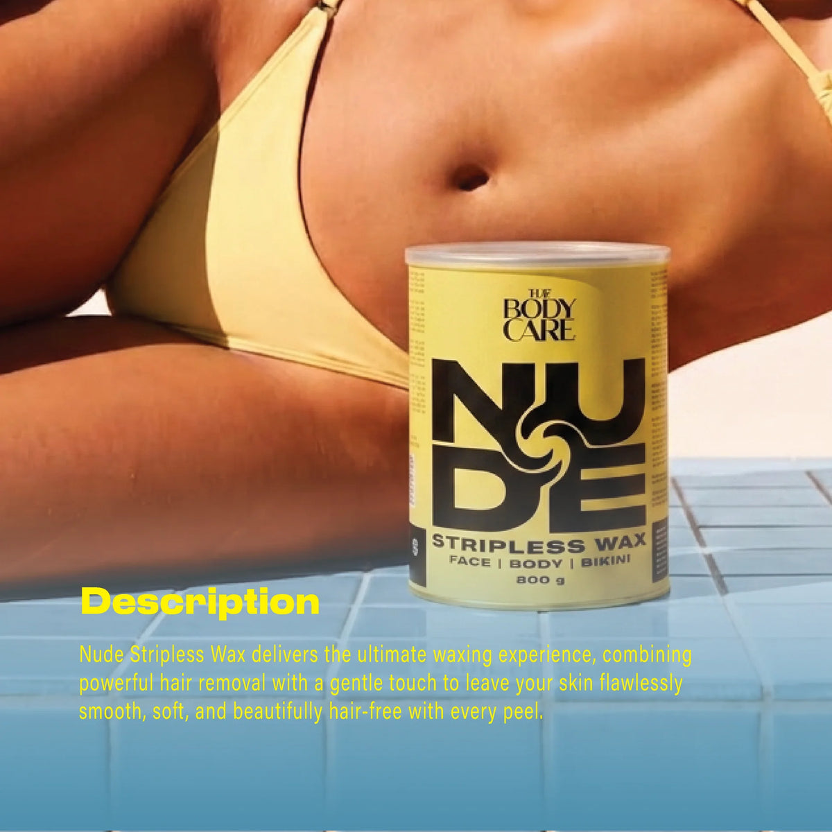 The Body Care NUDE Stripless Wax