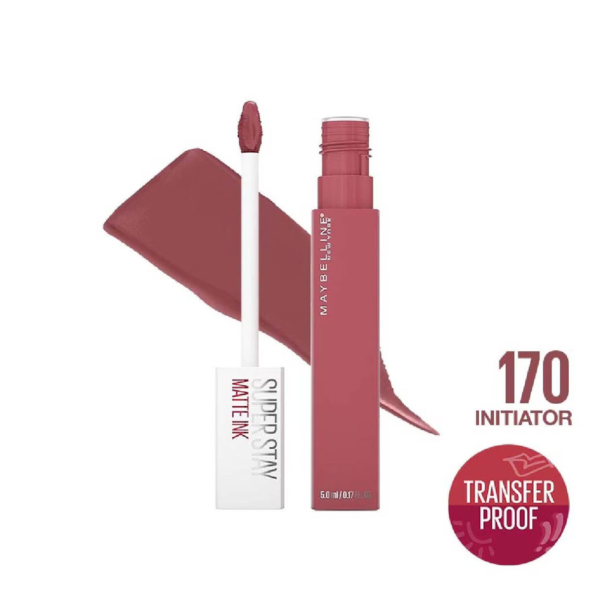 Maybelline New York Superstay Matte Ink Liquid Lipstick - 16H Longwear Matte | Entrepreneur, 5ml