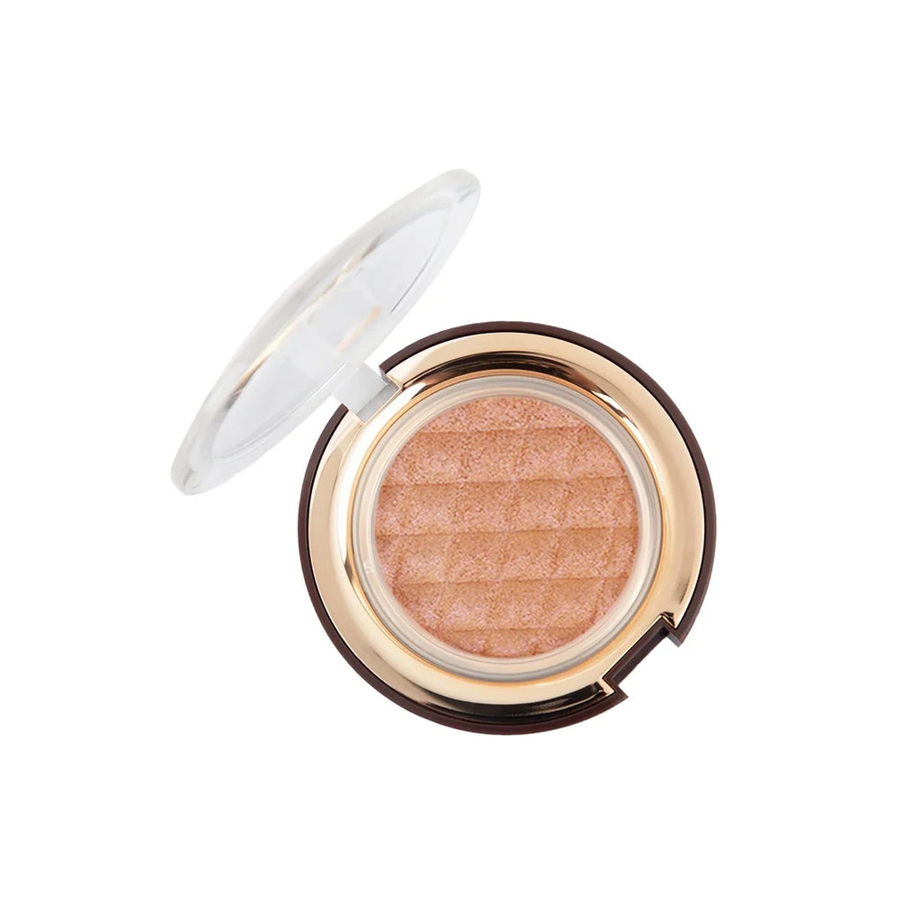 Charmacy Milano Baked Illuminator 04-4 g, Chrome Metallic Highlighter, Smooth Texture, Radiant Finish, Easy to Blend, Luminous Glow, Vegan, Cruelty-Free, Non - Toxin