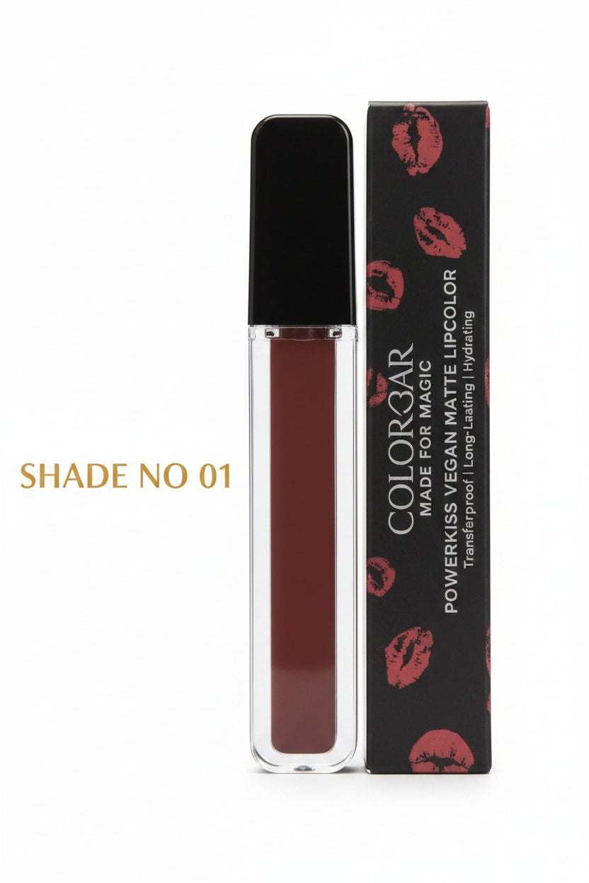 Colorbar PowerKiss Vegan Matte Lipcolor Bomb Shell -021