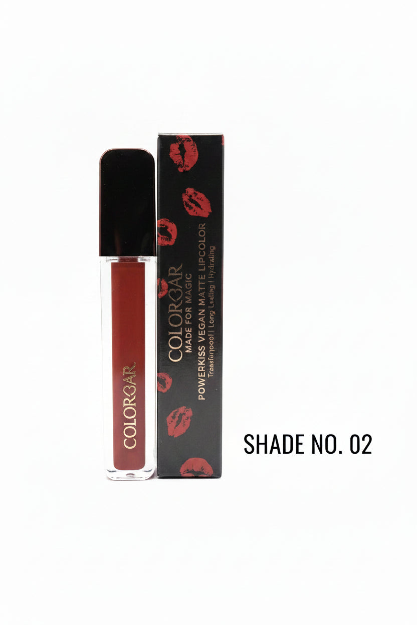 Colorbar PowerKiss Vegan Matte Lipcolor Raunchy -024
