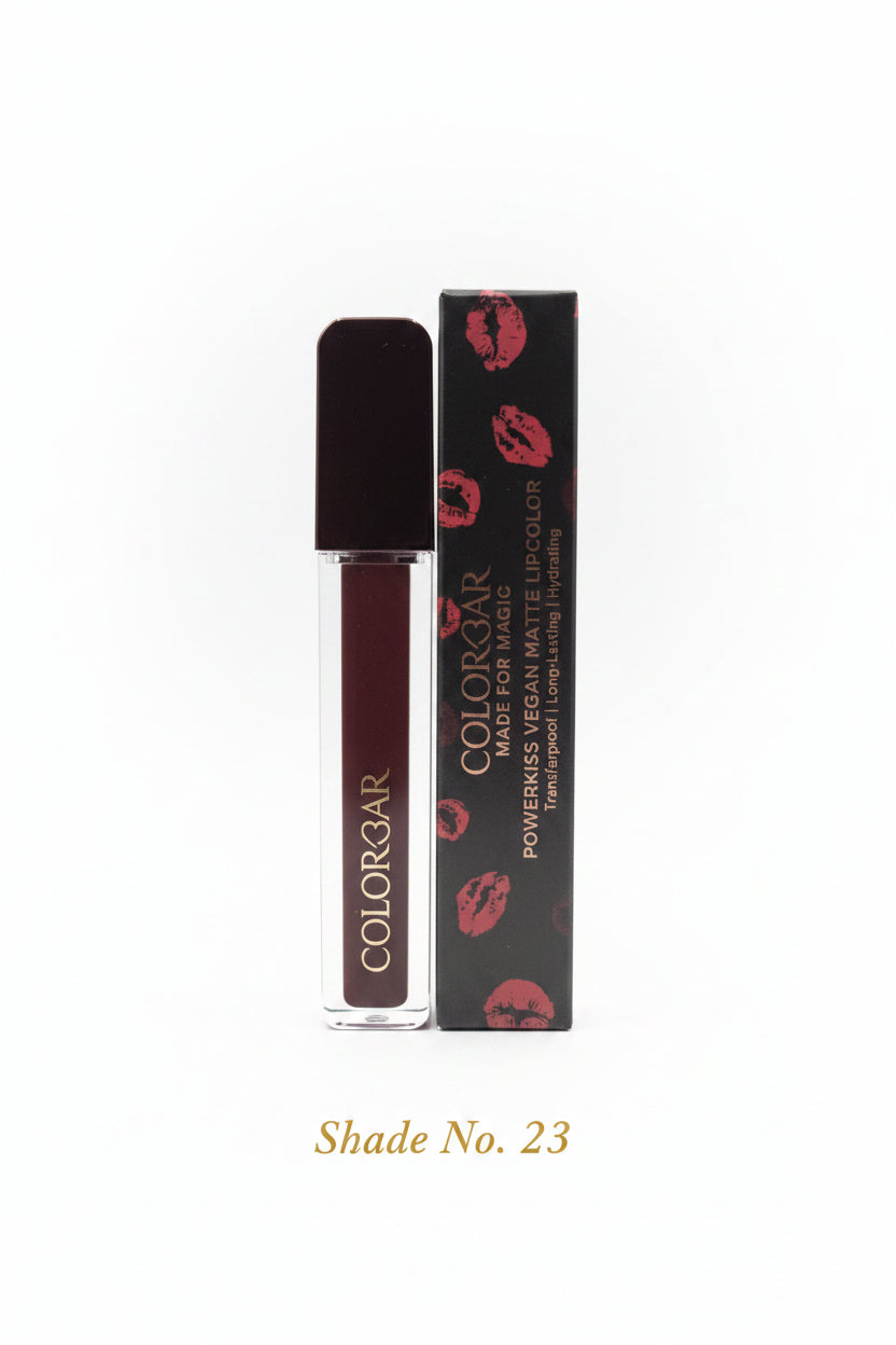 Colorbar PowerKiss Vegan Matte Lipcolor Bomb Shell -021