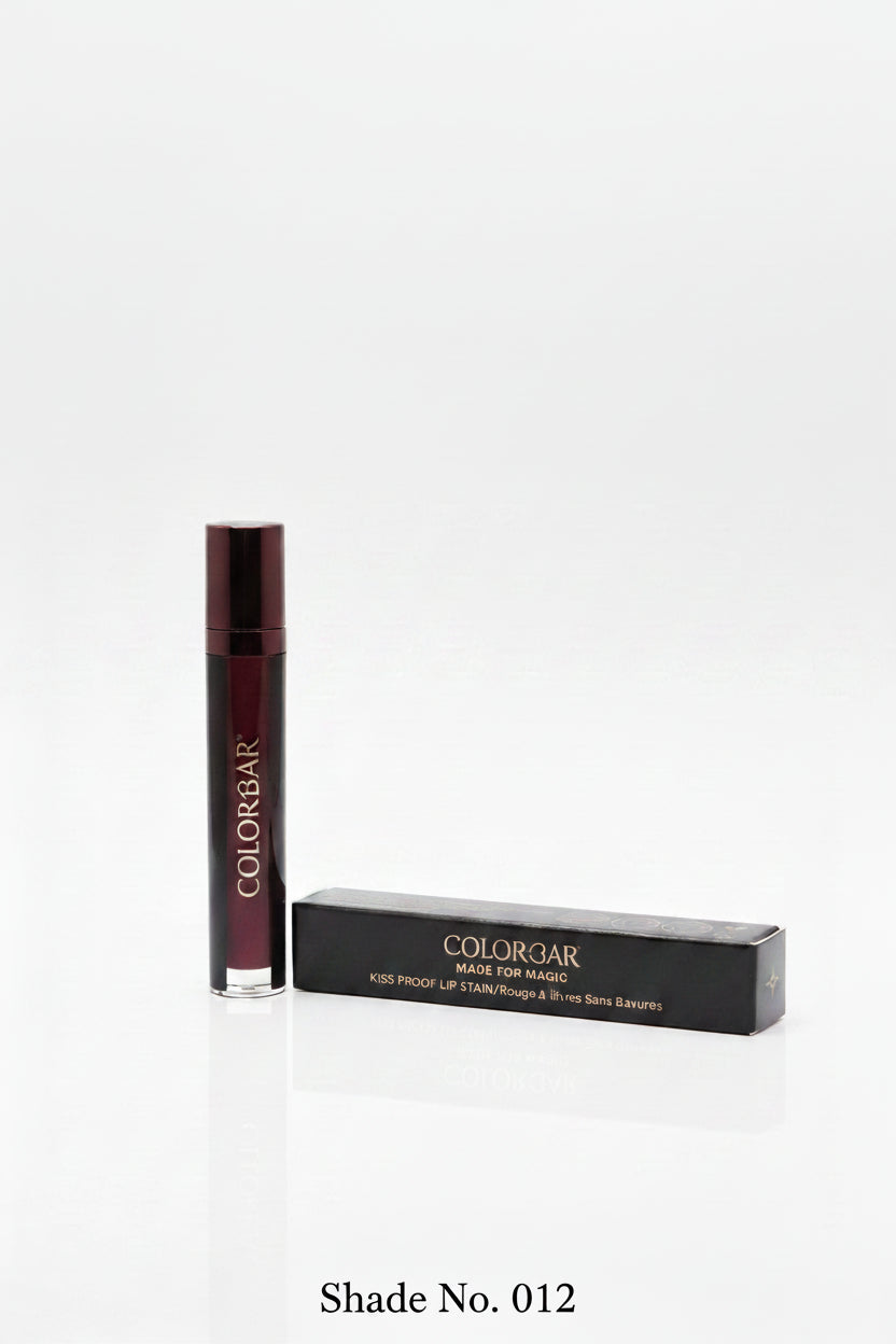 Colorbar Kiss Proof Lip Stain, Velvet Finish - Maroon, 6.5ml