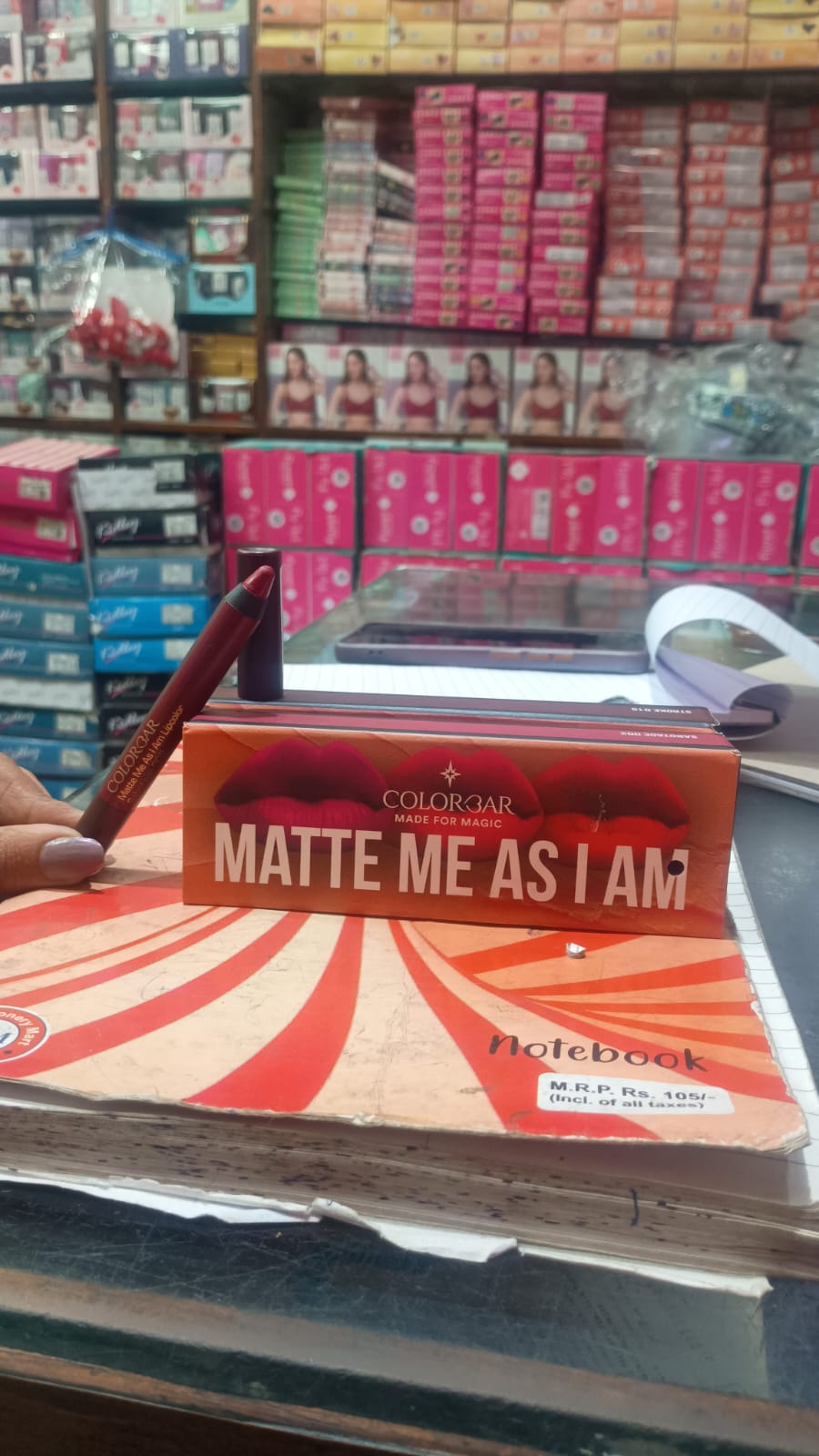 Colorbar Cosmetics Matte Me As I Am Lipcolor, SABOTAGE 002, 2.8g/Poids Net 0.099 us. oz.