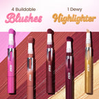 Nykaa Magic Wand Cushion Tip Liquid Twist Up Blush  | Long-Wear, Lightweight, Buildable (2ml)
