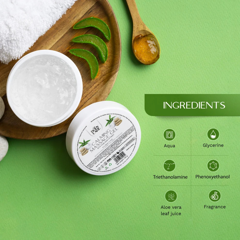 The Body Care Calming Massage Gel.500g