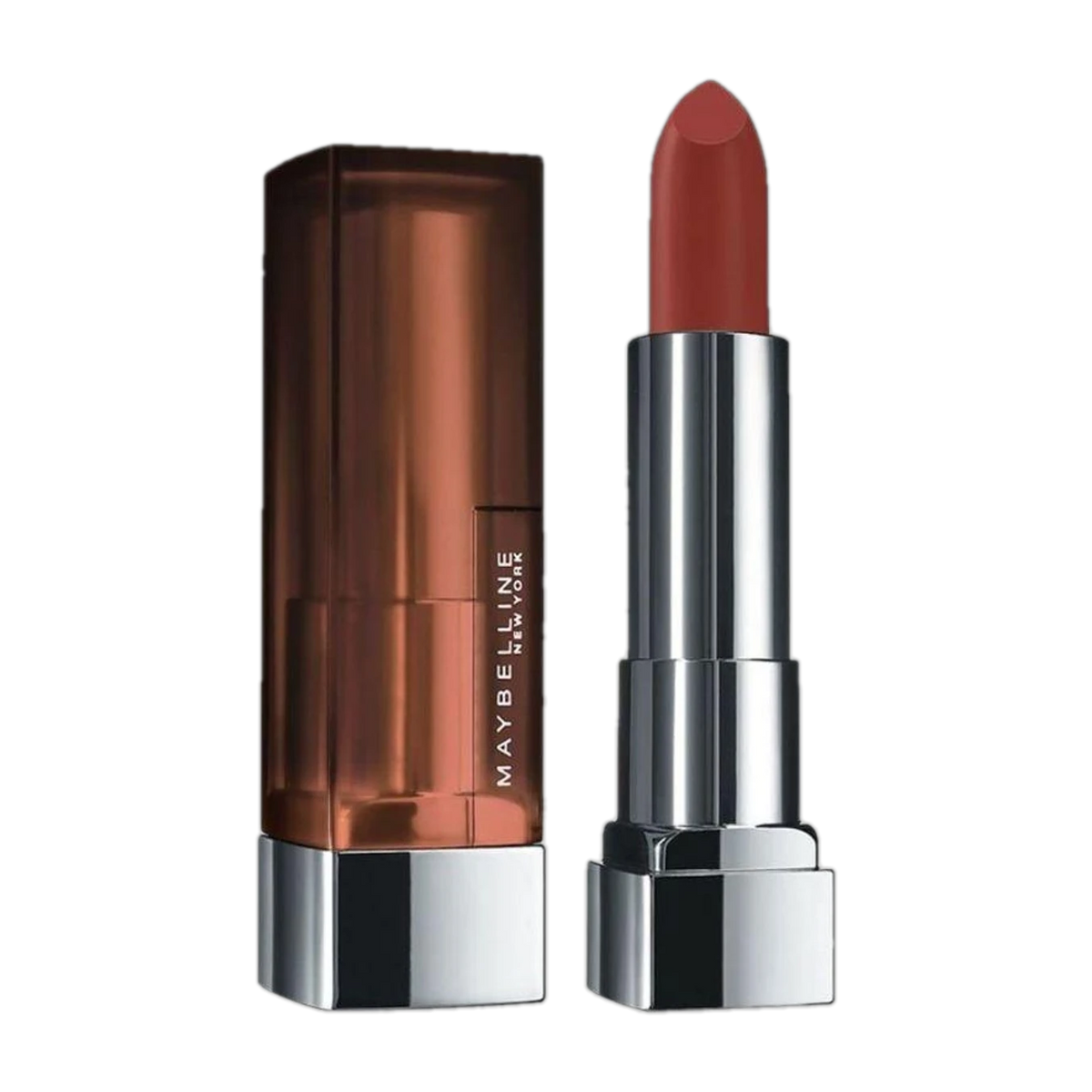 Maybelline New York Color Sensational Creamy Matte Lipstick lasts up to 12 Hours, Hydrate Lips, Rich Creamy Lipstick with Shea Butter, 3.9g