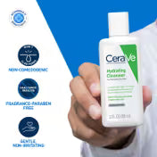 CeraVe Hydrating Cleanser Non-Foaming Face Wash for Dry Skin (88 ml)