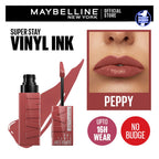 Maybelline Superstay Vinyl Ink Liquid Lipstick, Awestruck | High Shine That Lasts for 16 HRs