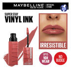 Maybelline Superstay Vinyl Ink Liquid Lipstick, Awestruck | High Shine That Lasts for 16 HRs
